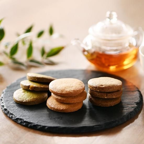 お茶と、暮らしと ティータイムセット 抹茶入り玄米茶ティー