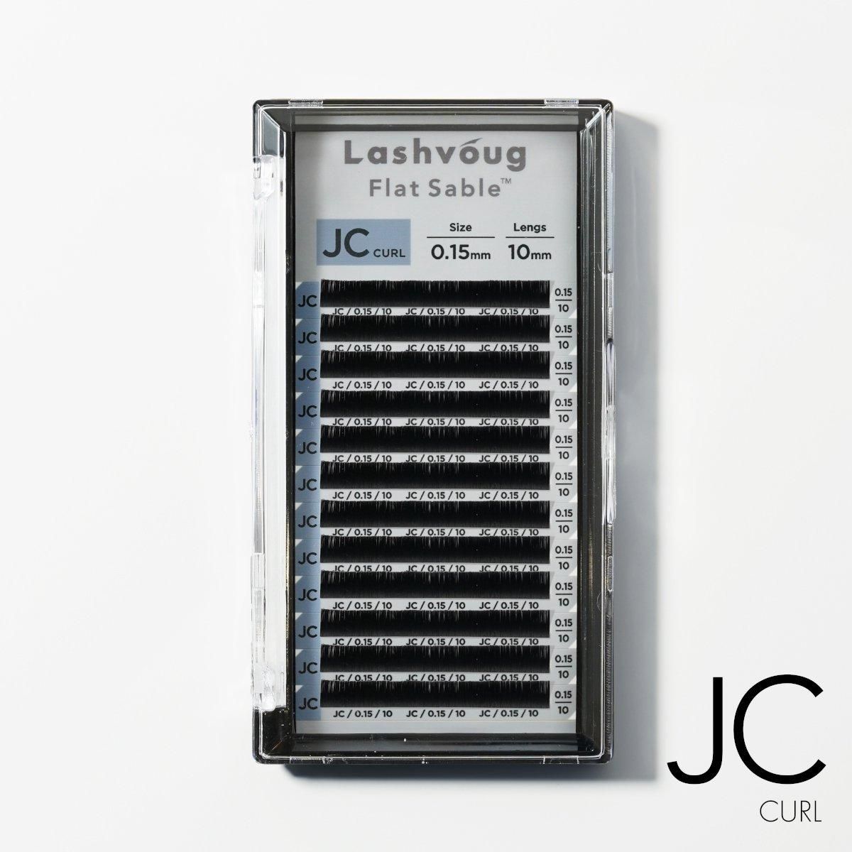 フラットセーブル|形状記憶フラットラッシュJCカール 0.10mm