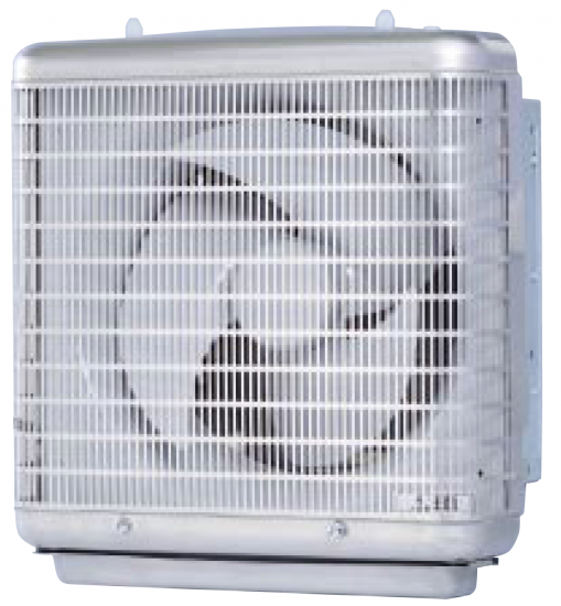 三菱業務用有圧換気扇(厨房用メッシュタイプ・電動シャッター付) EFC-30MSB