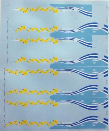 113系 「千葉DC花ラッピング」 デカール