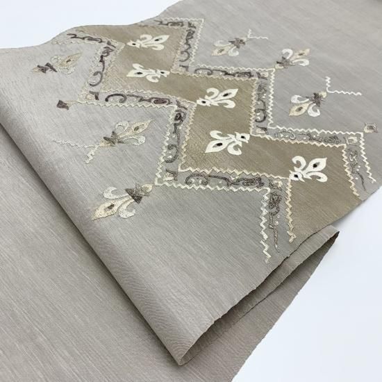 新品☆貴久樹 名古屋帯 手織り 手刺繍 夢の鳥 最高級