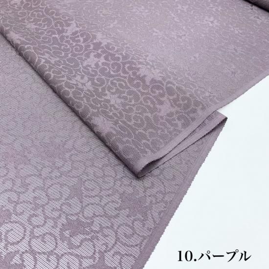 道中着　紋紗　　　　　　　　　　　　ナチュラルタッサーシルク　 貴久樹 ナチュラルタッサー紋紗 唐草 羽織り、コート 貴久樹 - renka