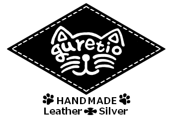 guretio ハンドメイド レザー シルバー