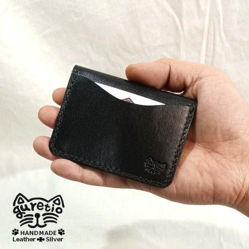 【現品限り】総手縫い xyzオリジナルコインケース 本革 シルバー925 Silver&leather xyz