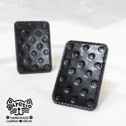 guretio pass case - guretio ハンドメイド レザー シルバー