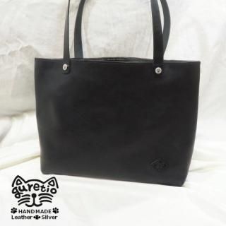 バッグ - guretio ハンドメイド レザー シルバー