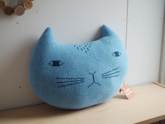 Donna Wilsonクッションカバー Donna Wilson ドナウィルソン ねこのかおのクッション