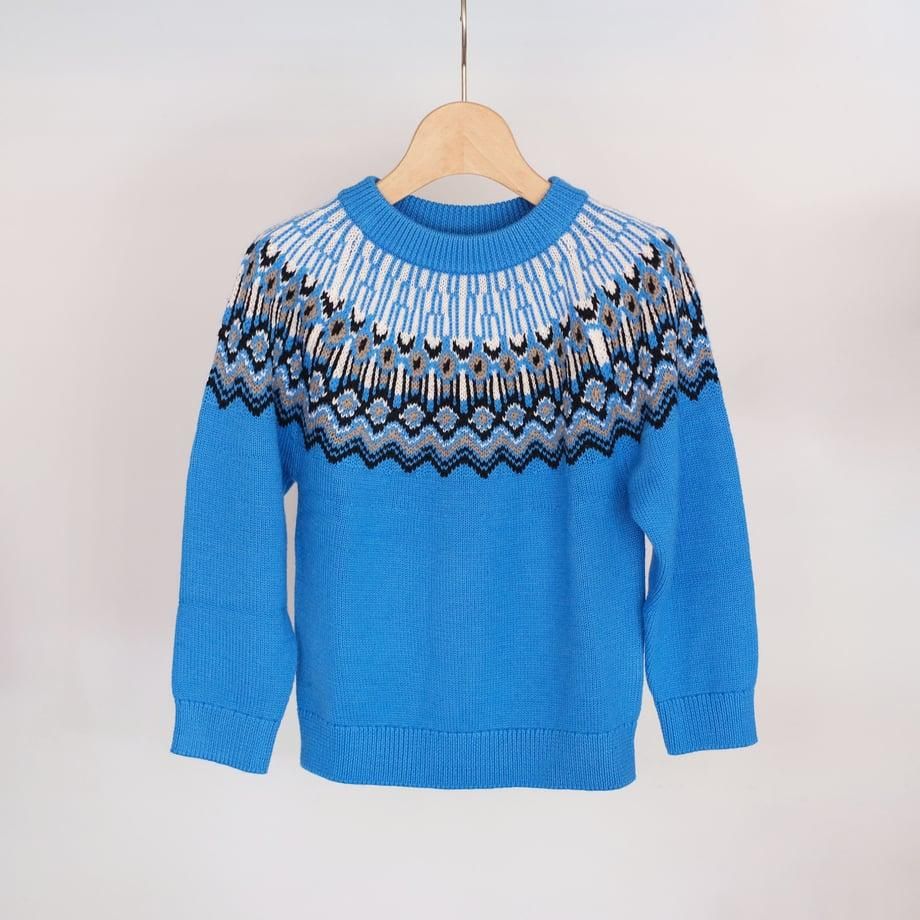 FAIR ISLE SWEATER (FUB) 100~120cm
