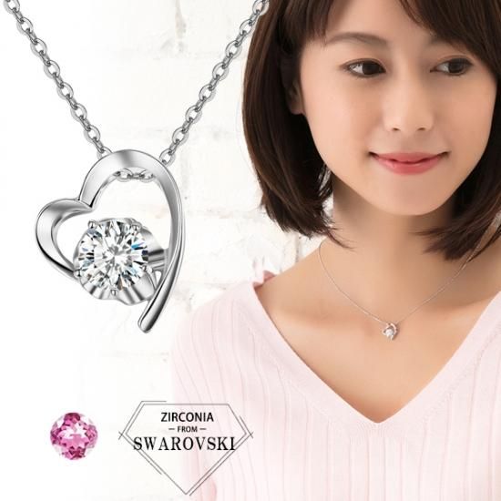 SWAROVSKI ????ネックレス（本物）シルバー