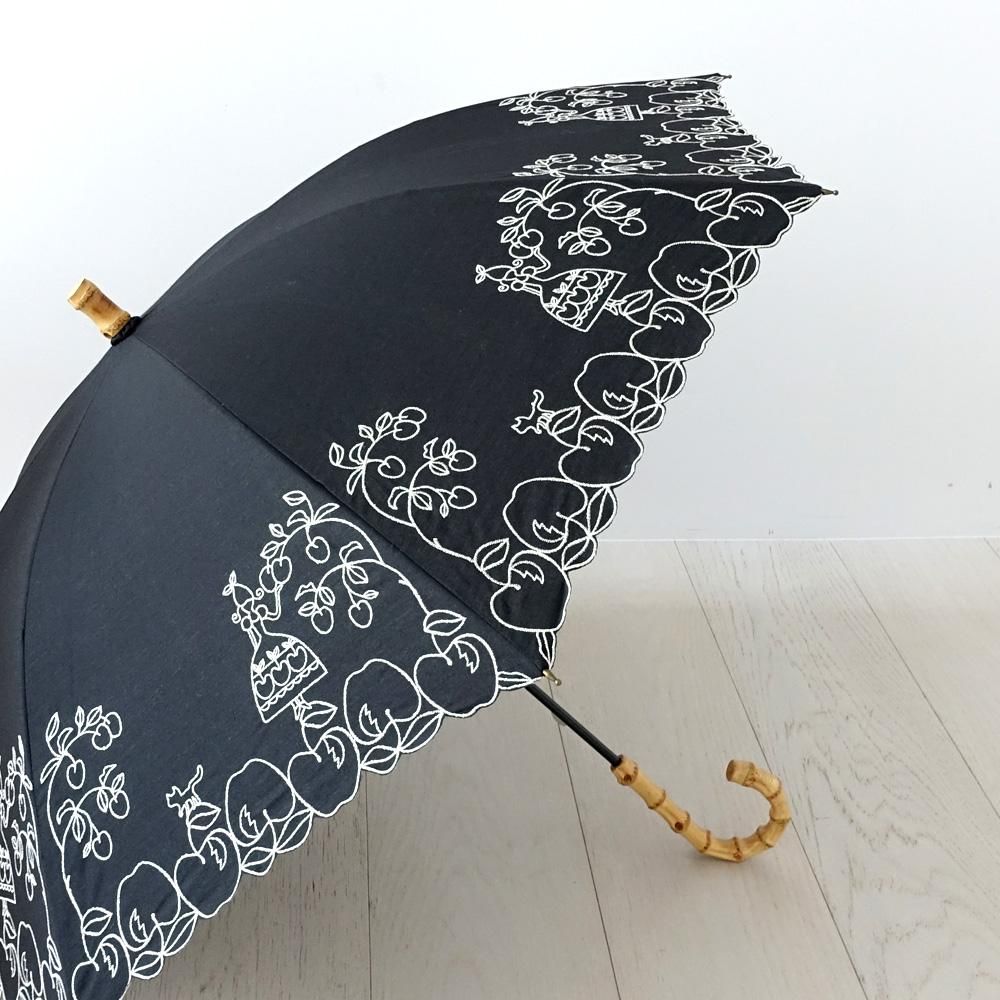 【オンライン限定商品】  刺繍パラソル 公式オンライン Matano Atsuko - りんご姫（日傘） 小物