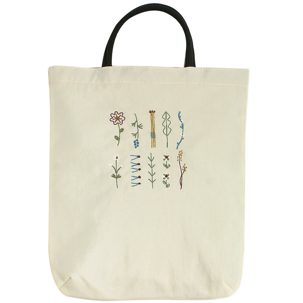 刺繍バッグ 花摘み - Atsuko Matano 公式オンラインショップ