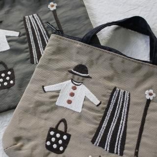 刺繍ポーチ - Atsuko Matano 公式オンラインショップ 刺繍ポーチ - Atsuko Matano 公式オンラインショップ