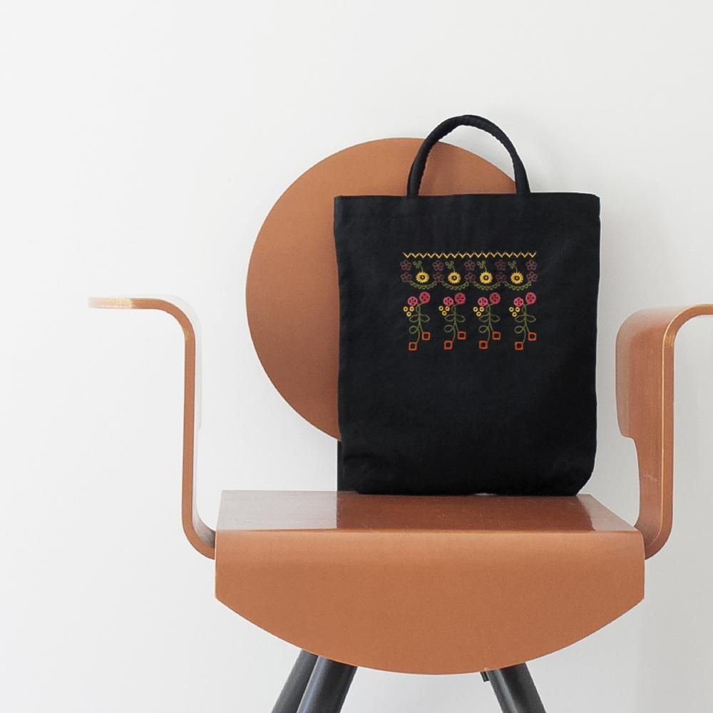 刺繍バッグ 花の刺繍 - Atsuko Matano 公式オンラインショップ 刺繍バッグ 花の刺繍 - Atsuko Matano 公式オンラインショップ
