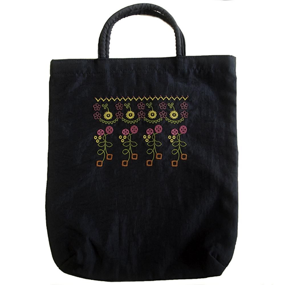 刺繍バッグ 花の刺繍 - Atsuko Matano 公式オンラインショップ