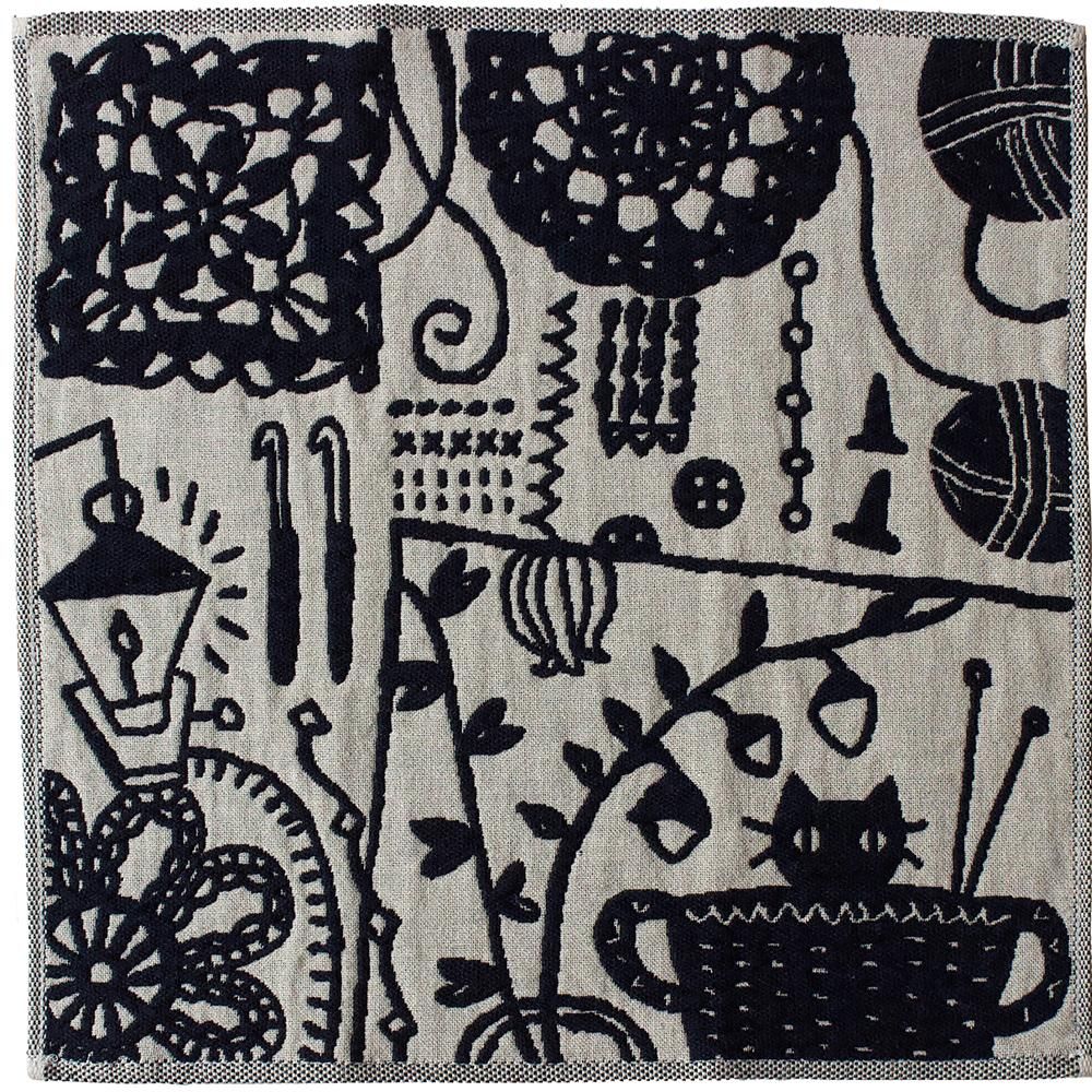 グレのハンカチ Dieffe Kinloch（ディエッフェ キンロック）コットンプリント