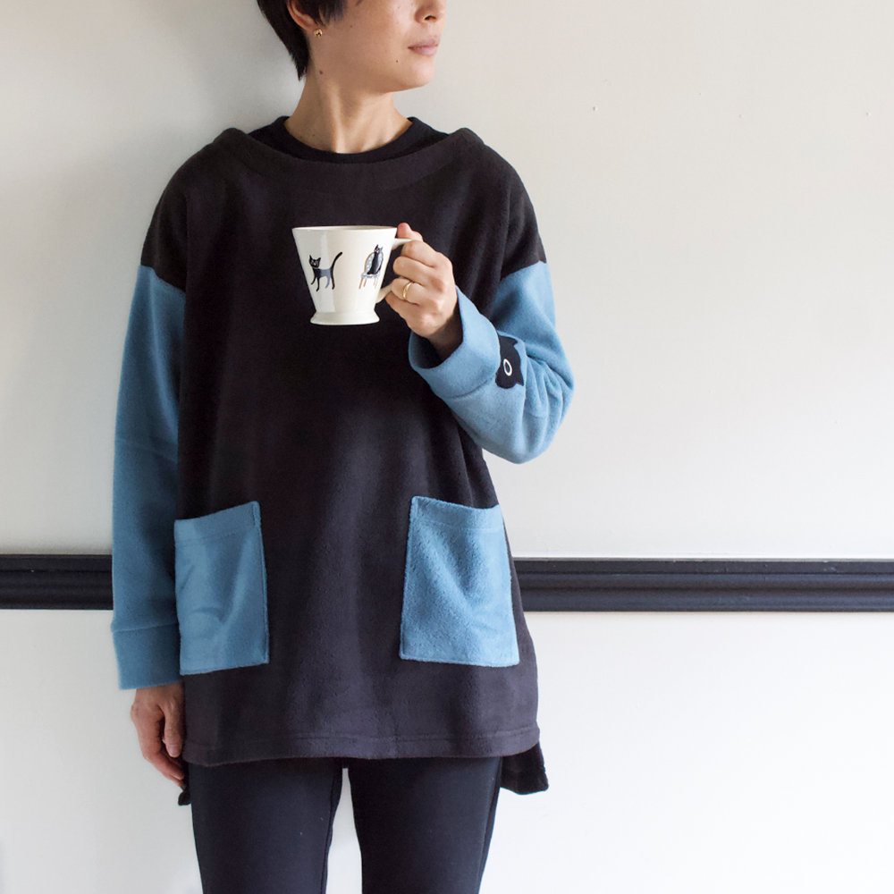 ツートン 長袖トップス - Atsuko Matano 公式オンラインショップ ツートン 長袖トップス - Atsuko Matano 公式オンラインショップ