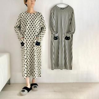 新品　マタノアツコ MEMEパッチ&サクランボ柄パジャマ「LL・楊柳ピケ」② 新品 マタノアツコ MEMEパッチ&サクランボ柄パジャマ「LL・楊柳