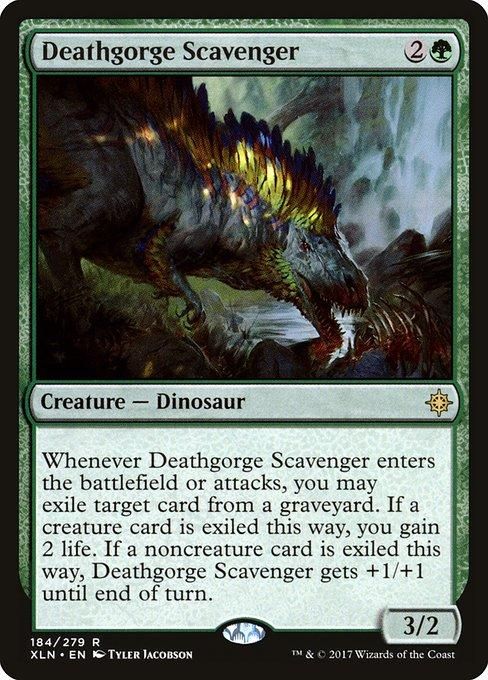 貪る死肉あさり Deathgorge Scavenger Xln 英語 イクサラン