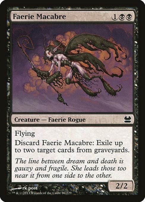 フェアリーの忌み者 Faerie Macabre Mma 英語 モダンマスターズ フェアリーの忌み者 Faerie Macabre Mma 英語 モダンマスターズ
