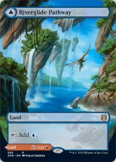 河川滑りの小道 溶岩滑りの小道 Riverglide Pathway Lavaglide Pathway 拡張アート Znr 英語 ゼンディカーの夜明け 河川滑りの小道 溶岩滑りの小道 Riverglide Pathway Lavaglide Pathway 拡張アート Znr 英語 ゼンディカーの夜明け
