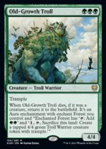 老樹林のトロール/Old-Growth Troll(KHM)【英語】
