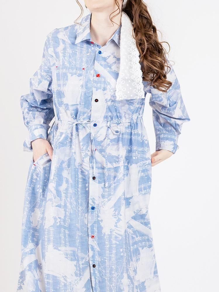 人気の河谷シャツワンピース ロングシャツ / ワンピース - 河谷シャツオンラインストア