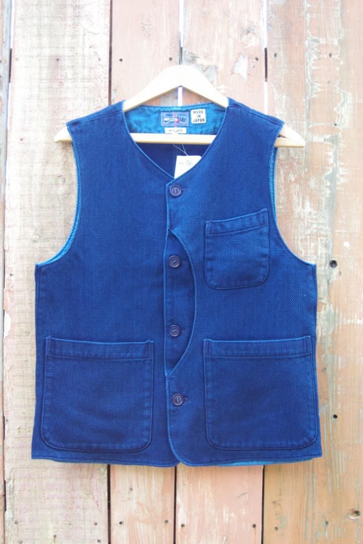 BLUE BLUE JAPANのベスト BLUE BLUE JAPAN/刺子ベスト | sprig