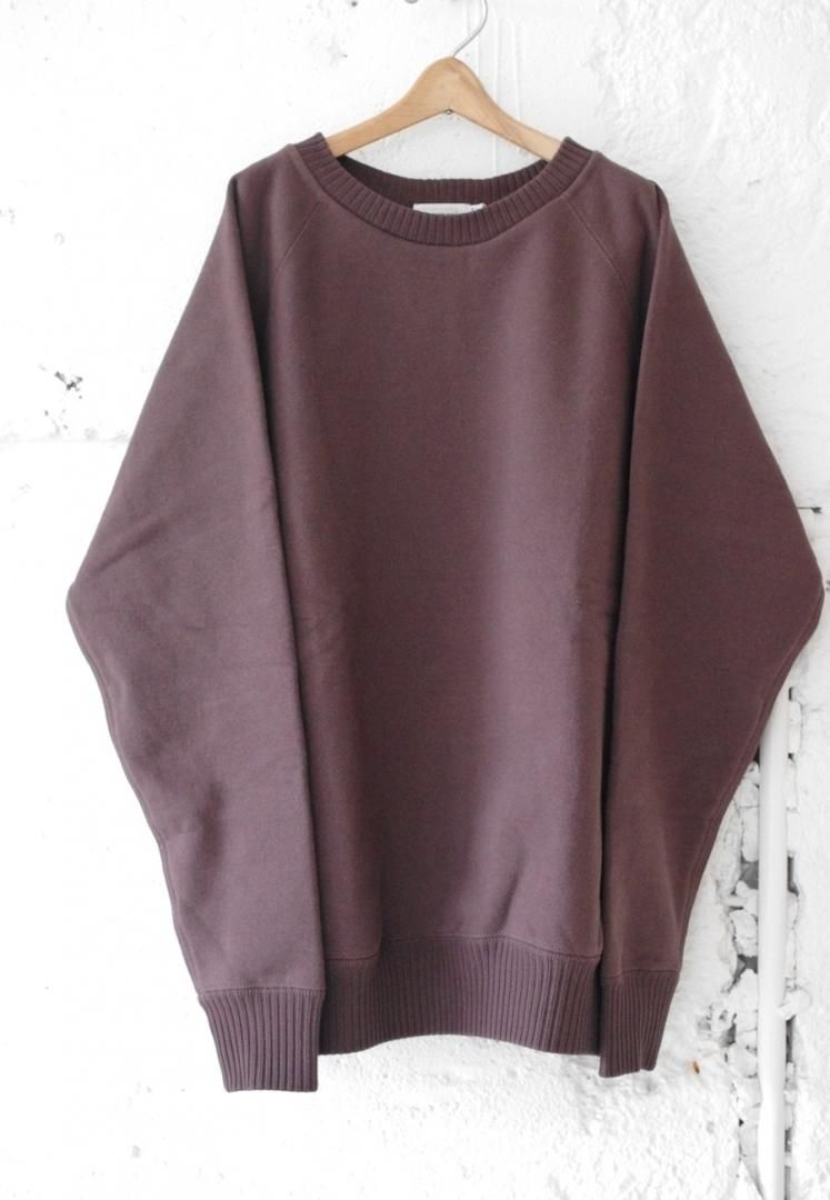 NANAMICA SUHF841 CREW NECK SWEAT　[BROWN]