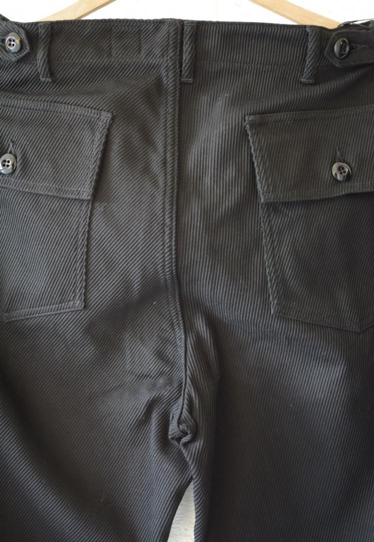 CORONA CP088 UTILITY SLACKS 19-07 HEAVY KERSEY [BLACK] | ZOOL