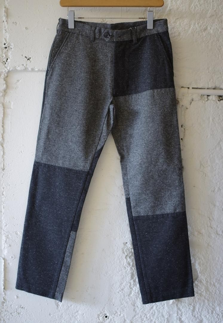 NANAMICA SUCF970 PANEL CLUB PANTS [HEATHER GREY]