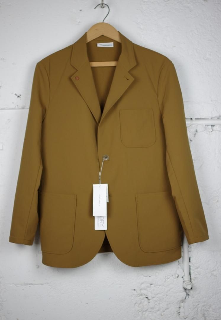 NANAMICA SUAS024 ALPHADRY CLUB JACKET[OCHRE]