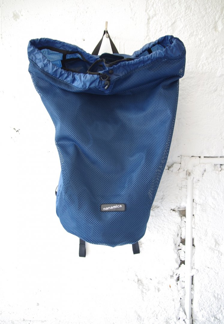 NANAMICA SUOS047 nanamican packable mesh day pack[NAVY]