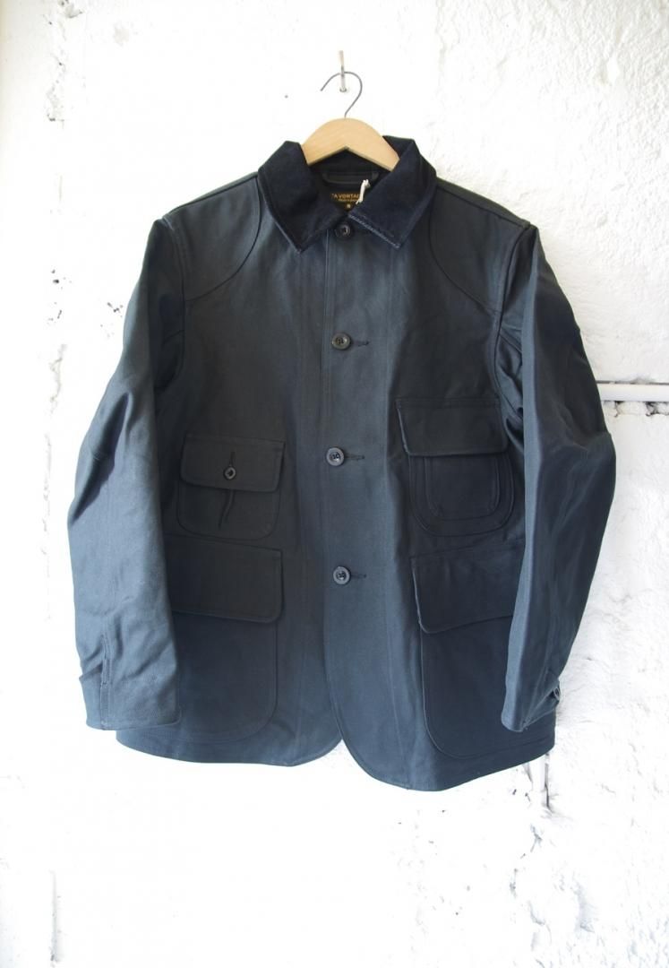 A VONTADE VTD-0422-JK OLD HUNTING JACKET [BLACK]