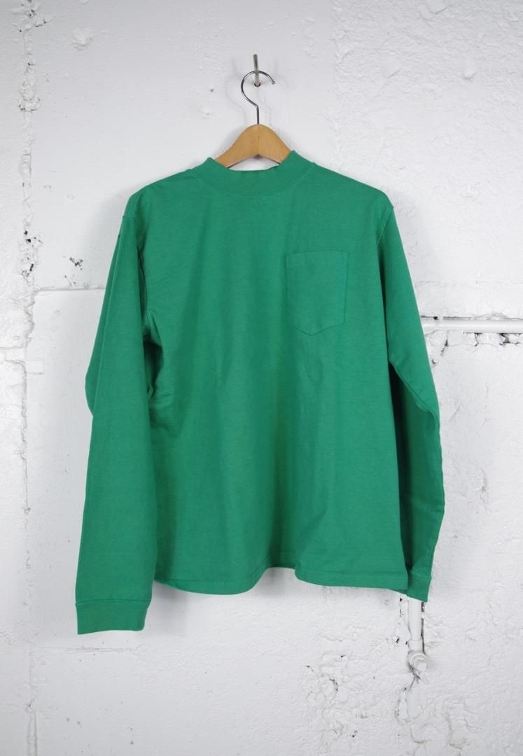 NECESSARY or UNNECESSARY 90011806 MOCK NECK [GREEN]