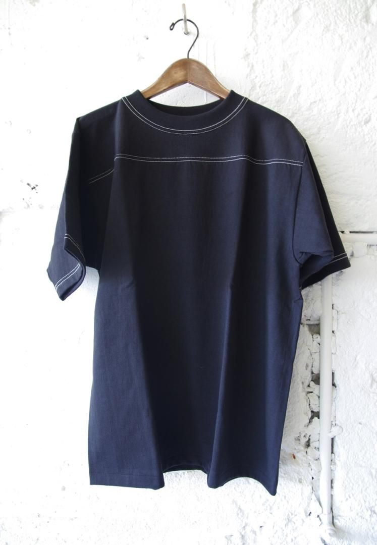 DENIME LOT 265 フットボールT [ブラック] WAREHOUSE