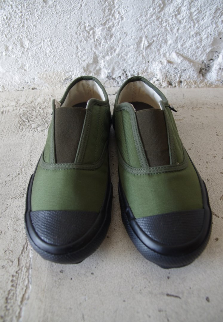 REPRODUCTION OF FOUND 3000C ITALIAN MILITARY TRAINER [OLIVE/BLACK SOLE]