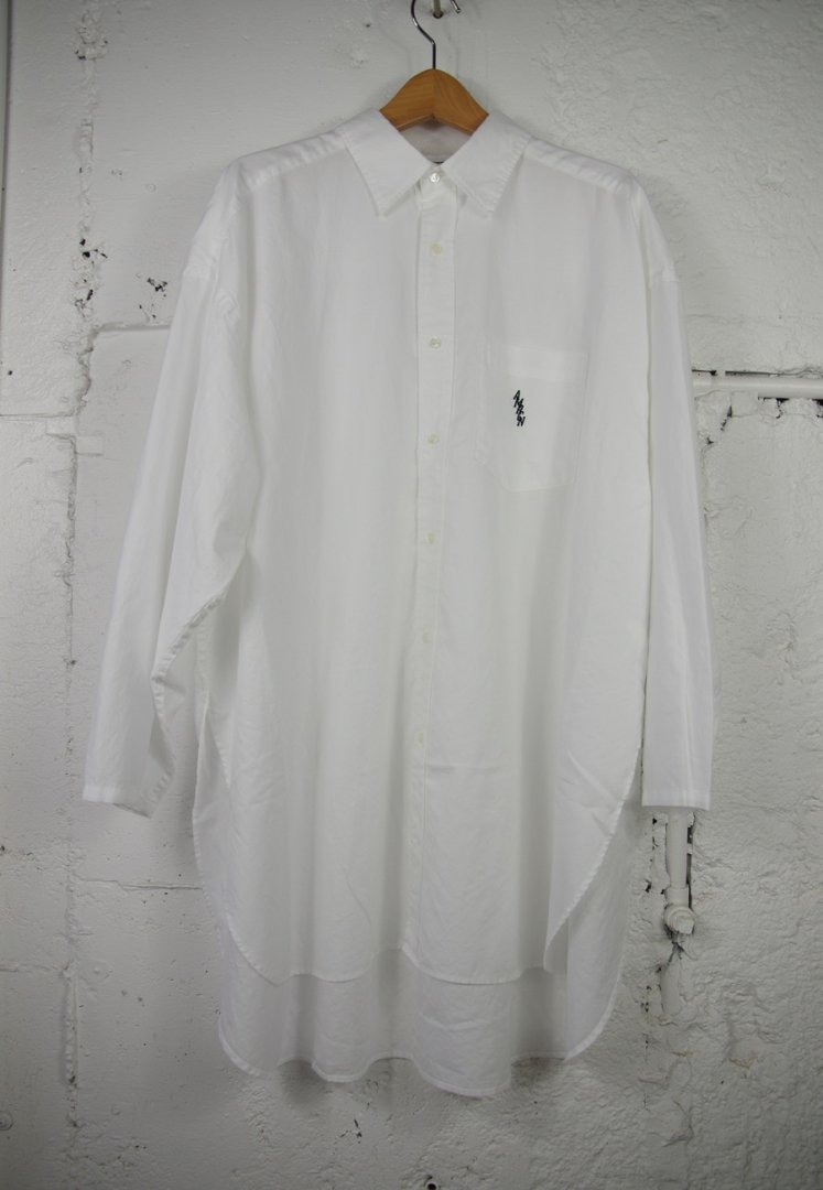 AMERICANA AL-S-421/1 レギュラーカラー　bigシャツ　[オフホワイト]