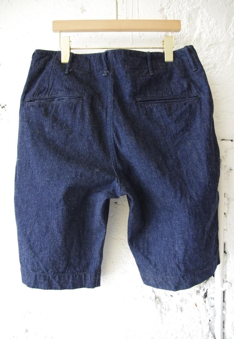 warehouse ウエアハウス lot1204 インディゴデニムショーツW34 ウエアハウス Lot 1204 チノショーツインディゴデニム - TRAVIS