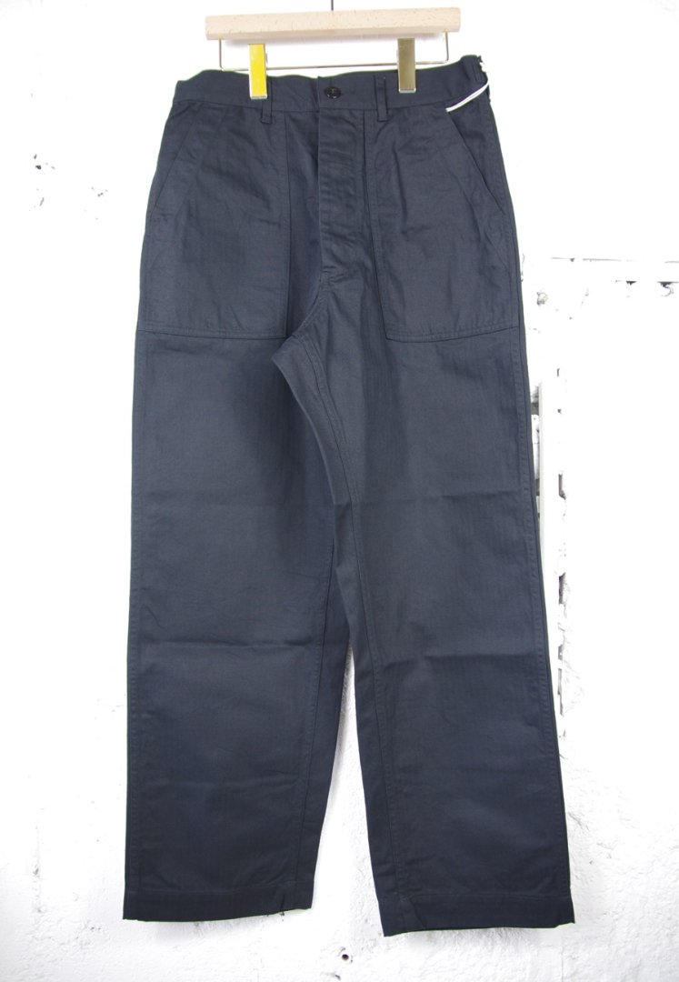 A VONTADE VTD-0484-PT 40's UTILITY TROUSERS [INK BLACK]