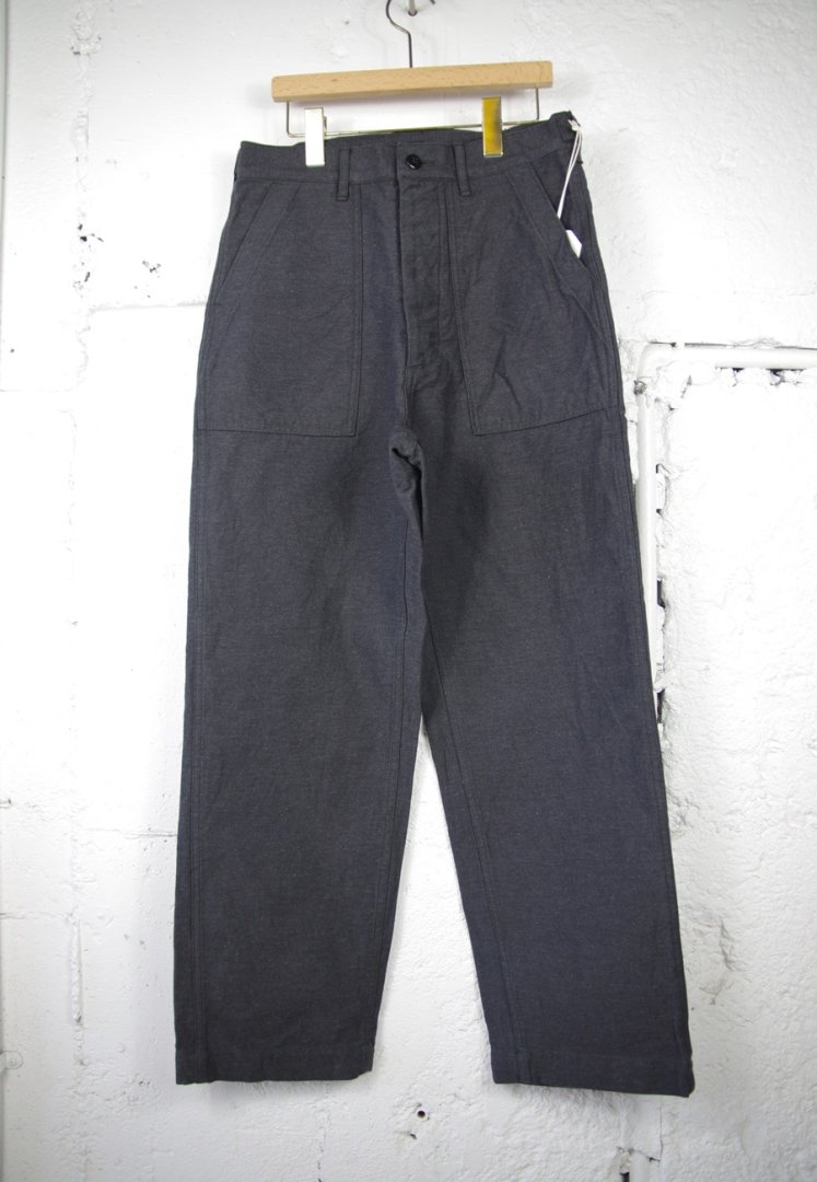 A VONTADE VTD-0484-PT 40's UTILITY TROUSERS [CHARCOAL]