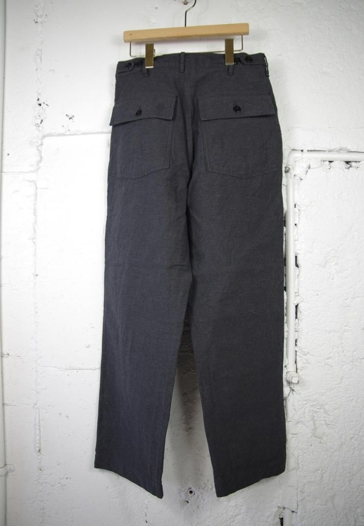 A VONTADE VTD-0484-PT 40's UTILITY TROUSERS [CHARCOAL] | ZOOL