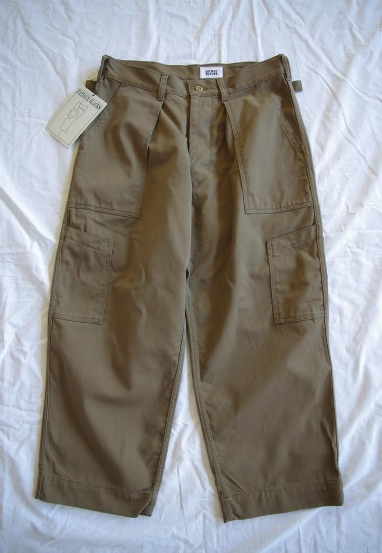 CORONA FP025 MECHANIC SLACKS  24-02 COTTON DRILL [DARK KHAKI]