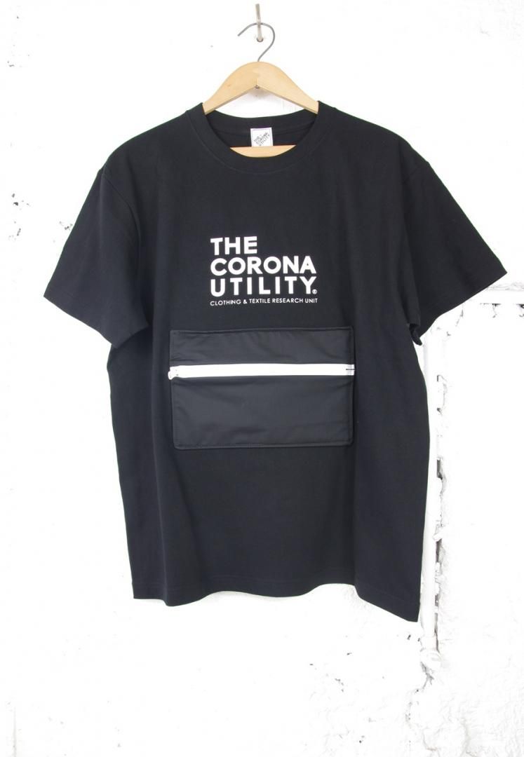 CORONA CT023 BEACH ESSENTIAL PACKABLE TEE 24-02 [BLACK]