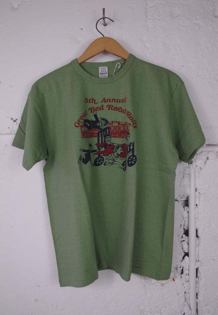 WAREHOUSE 2ND-HAND 4064 GREAT BED ROAD RALLY [ペールグリ－ン]