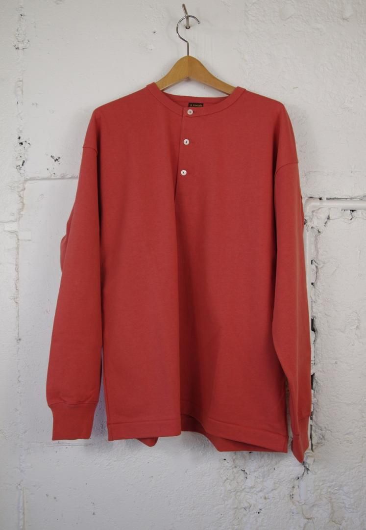 A VONTADE VTD-0622-CS HENLY NECK L/S [SUNBARN RED]