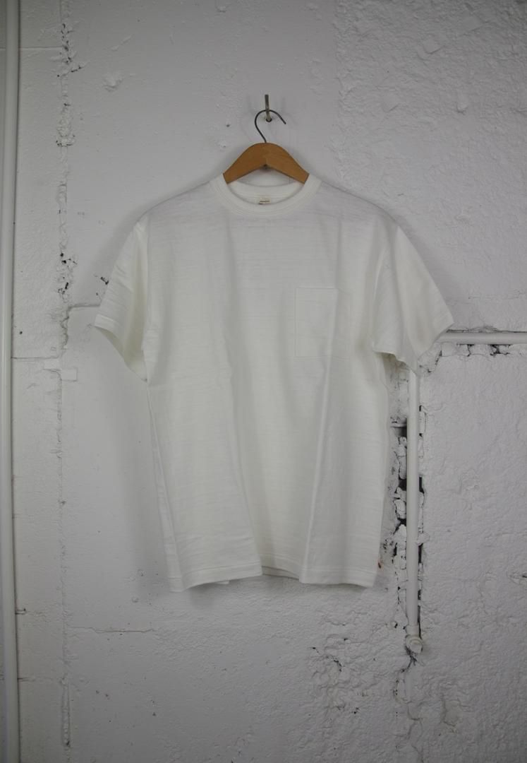 WAREHOUSE 4601 S/S POCKET TEE [OFF WHITE]