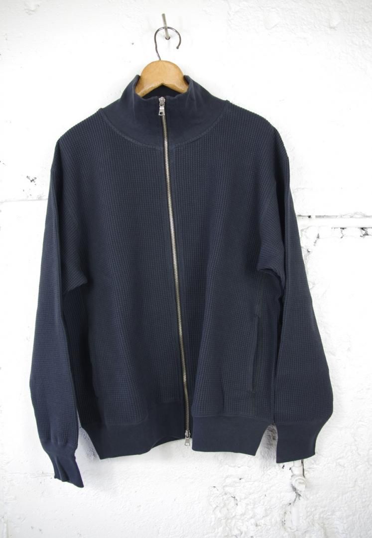 A VONTADE VTD-0602-CS BIG WAFFLE DRIVERS ZIP CARDIGAN [INK