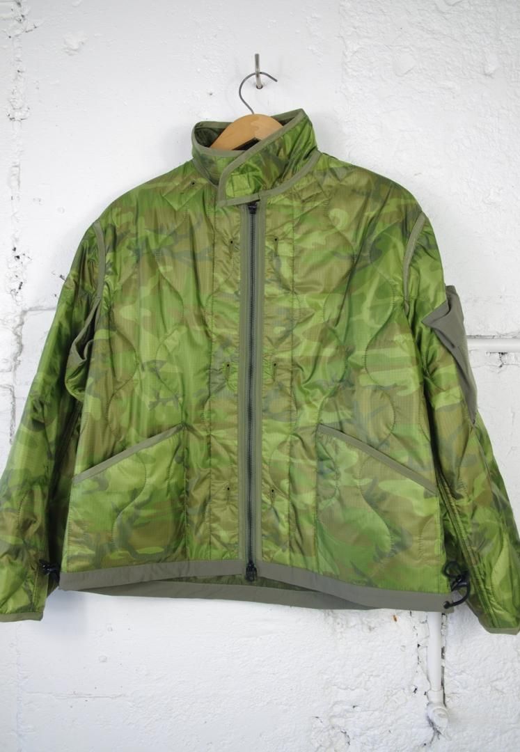 CORONA CJ020 COMBAT QUILTING JACKET  24-03 [GREEN LEAF CAMOFLAGE]
