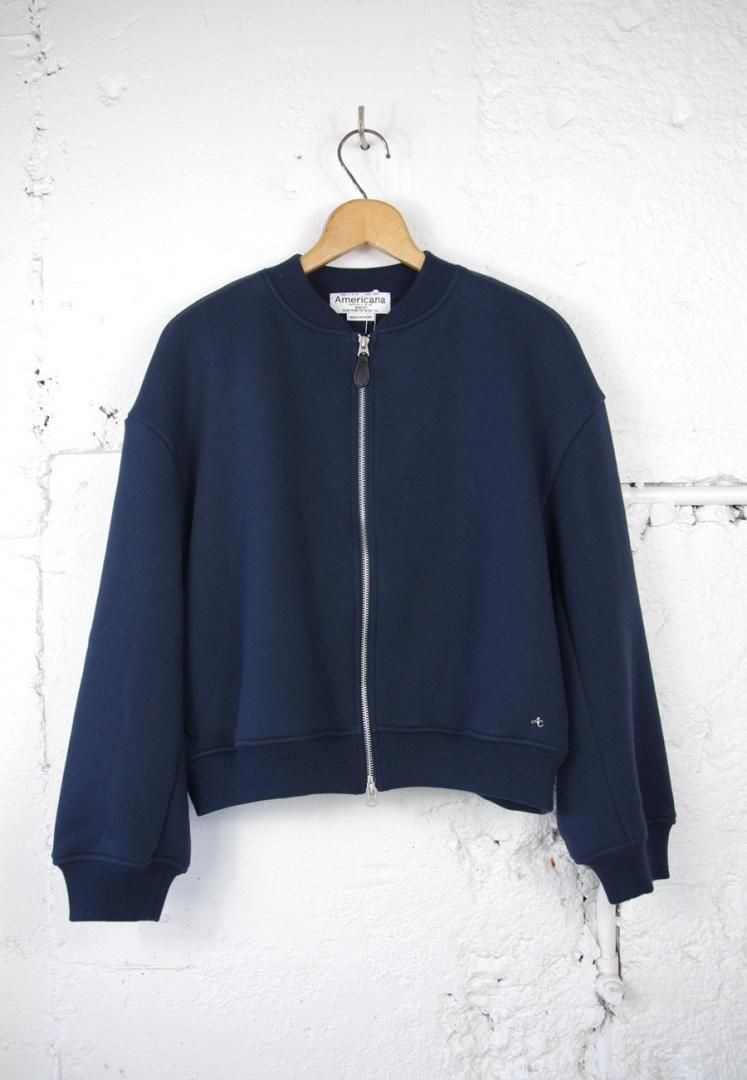  AMERICANA BRF-M-732A スウェット　MA1 [Dネイビー] 