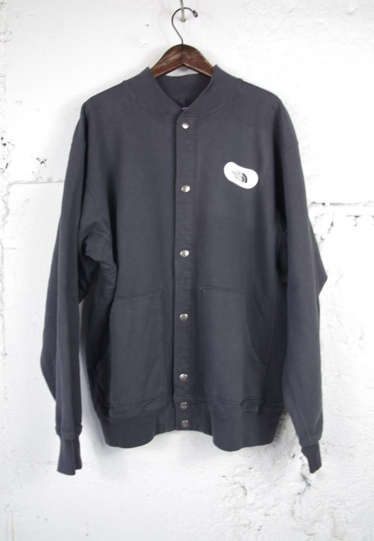 THE NORTH FACE PURPLE LABEL N24FH031 11oz SNAP CARDIGAN [CHARCOAL]